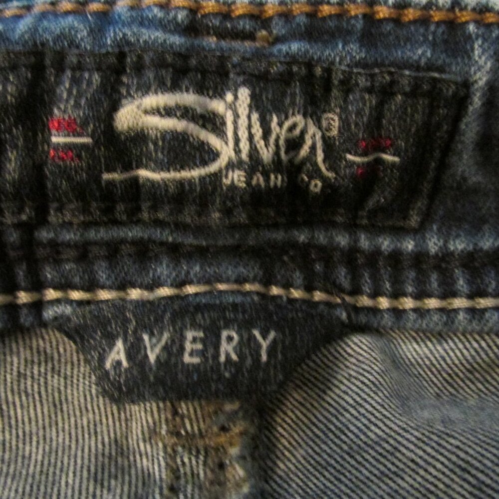 Silver Avery Denim Jeans - Picture 7 of 9